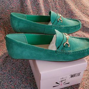 Isaac Mizrahi - Annie Moc Toe Suede Loafer